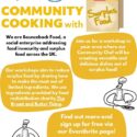Community cooking with surplus food